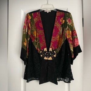 SPENCER ALEXIS kimono style top NWOT Sz. M